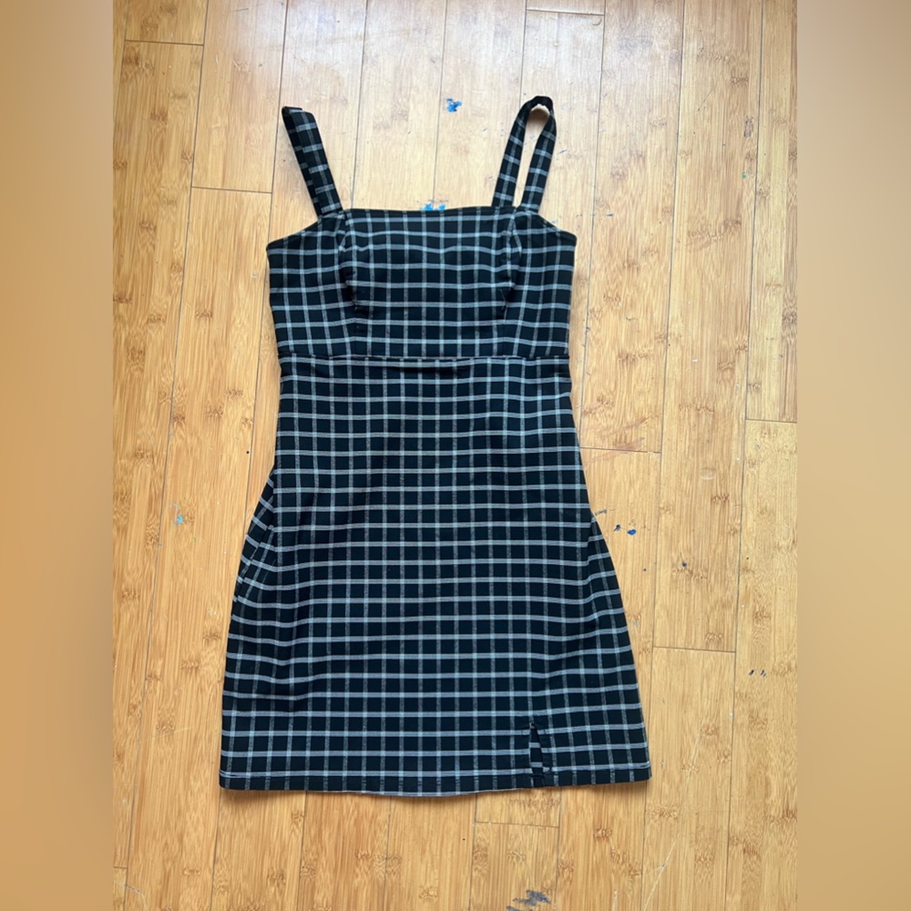 Plaid Hollister Mini Dress